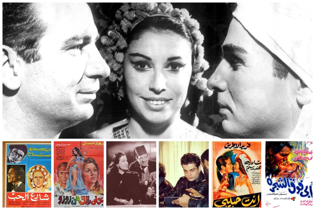 صورة مجمعة لبوسترات الأفلام - الصور الأصلية من أرشيف المحرر