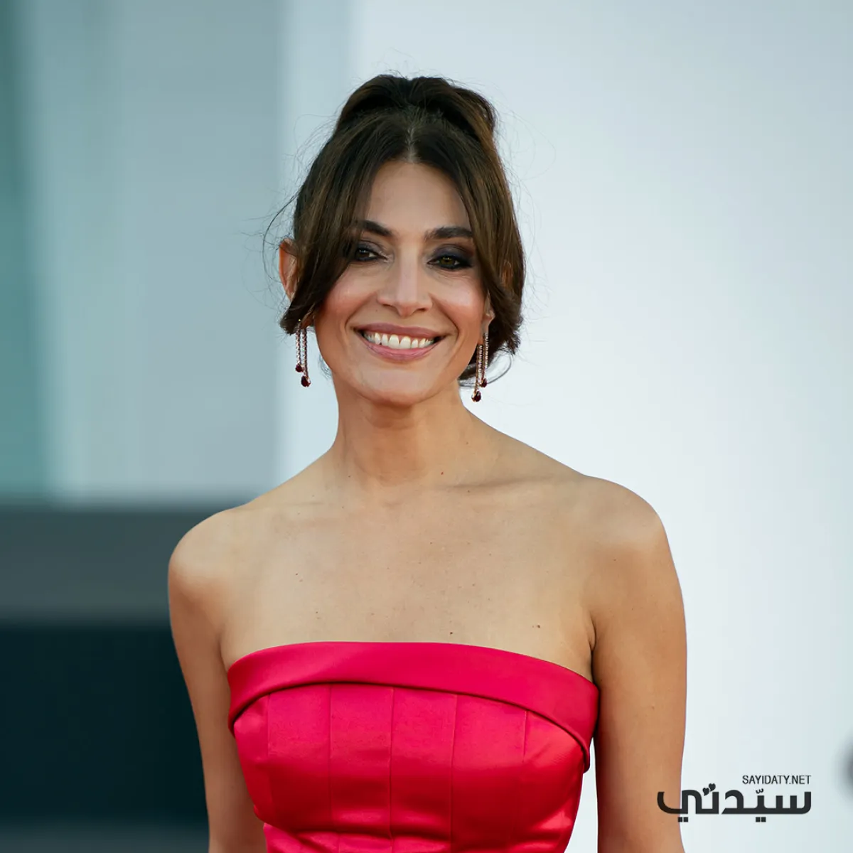 كاترينا مورينو Caterina Murino في مهرجان فينيسيا السينمائي- تصوير يوسف بوهوش