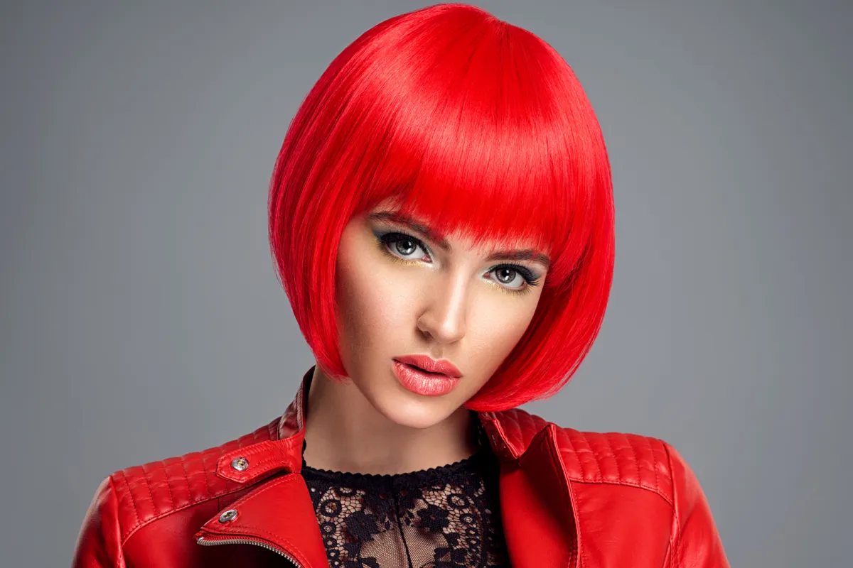 أجدد ألوان صبغات الشعر الأحمر في الخريف