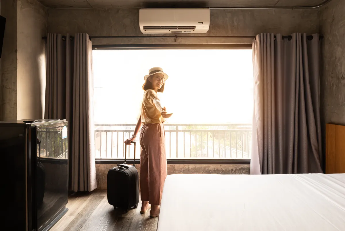 حجز الفندق بطريقة مسبقًا