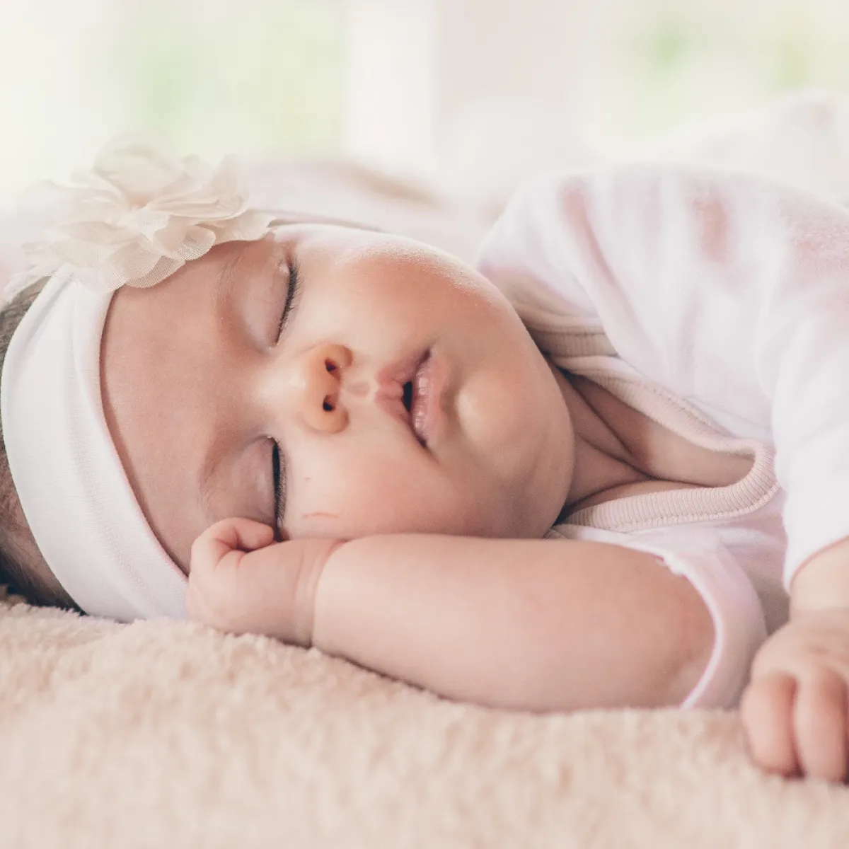 صورة لطفل نائم