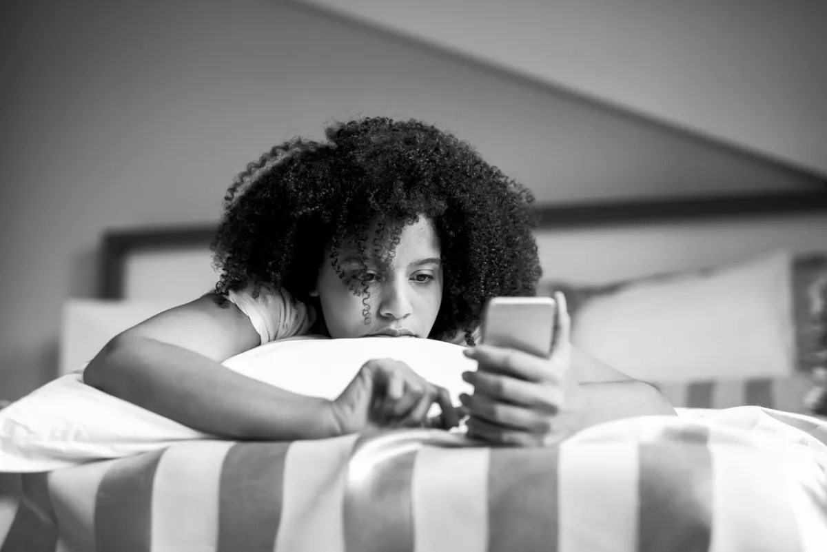 صورة لفتاة مصابة بالاكتئاب