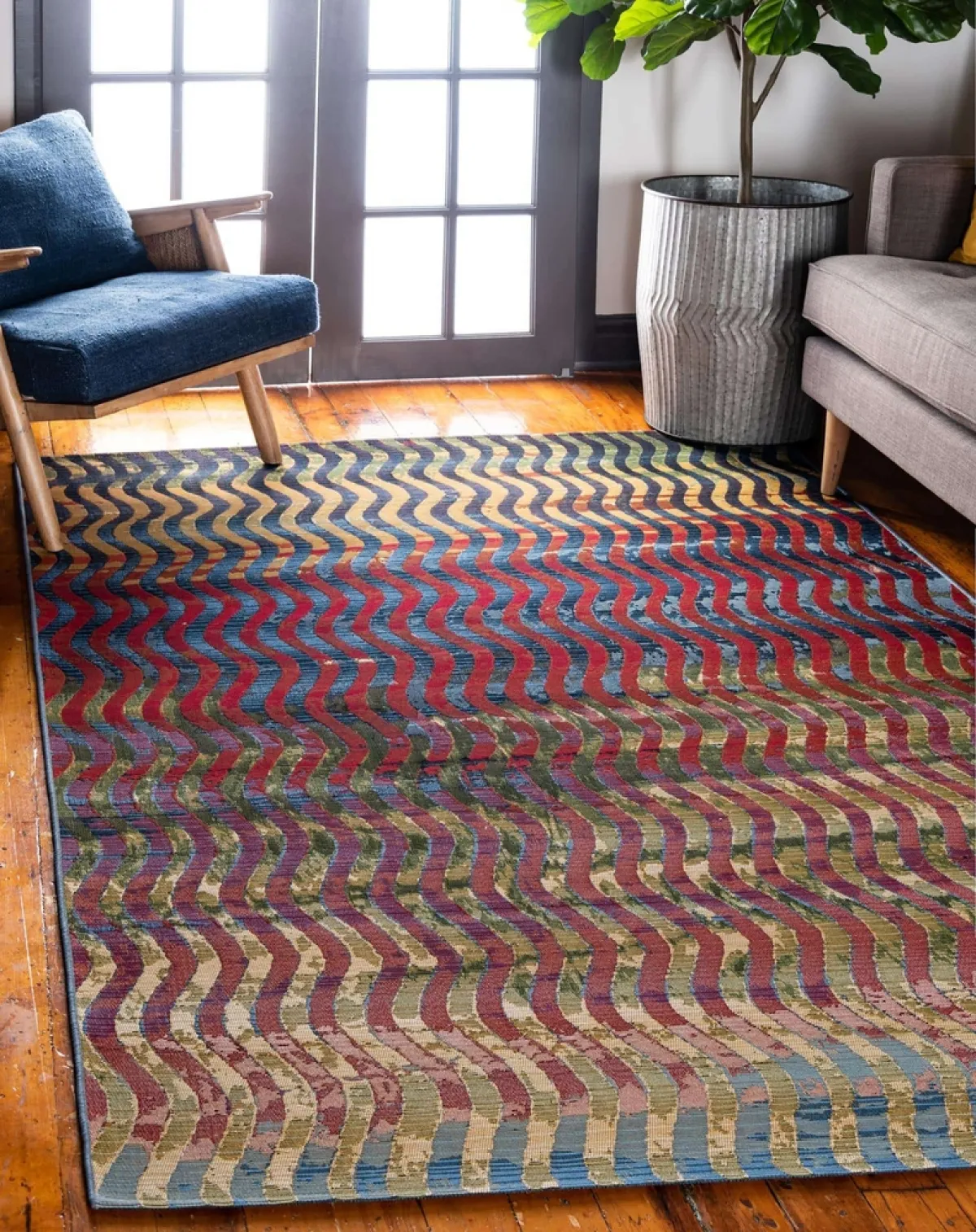 نموذج من  السجاد الصناعي