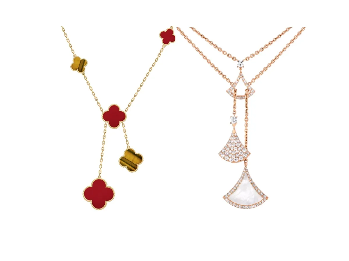 موديلات قلادات ماركات مناسبة لصاحبة الرقبة القصيرة