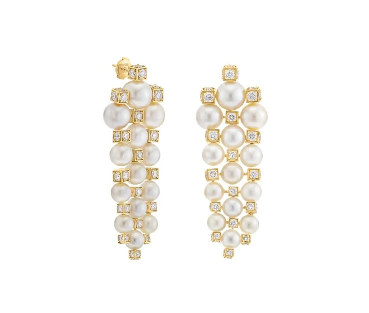 أقراط Grand Heritage من Mks jewellery 