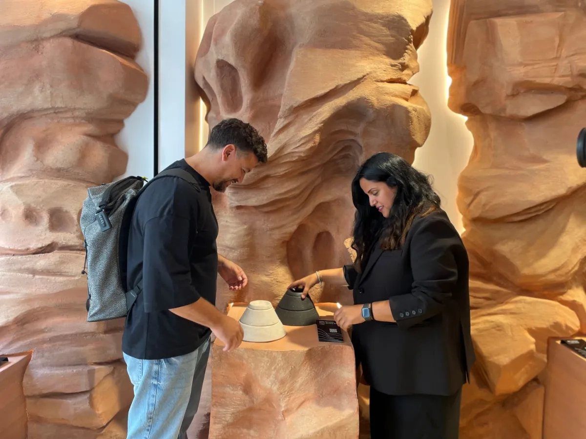 المصممان محمد بعلبكي والجوهرة الرشيد