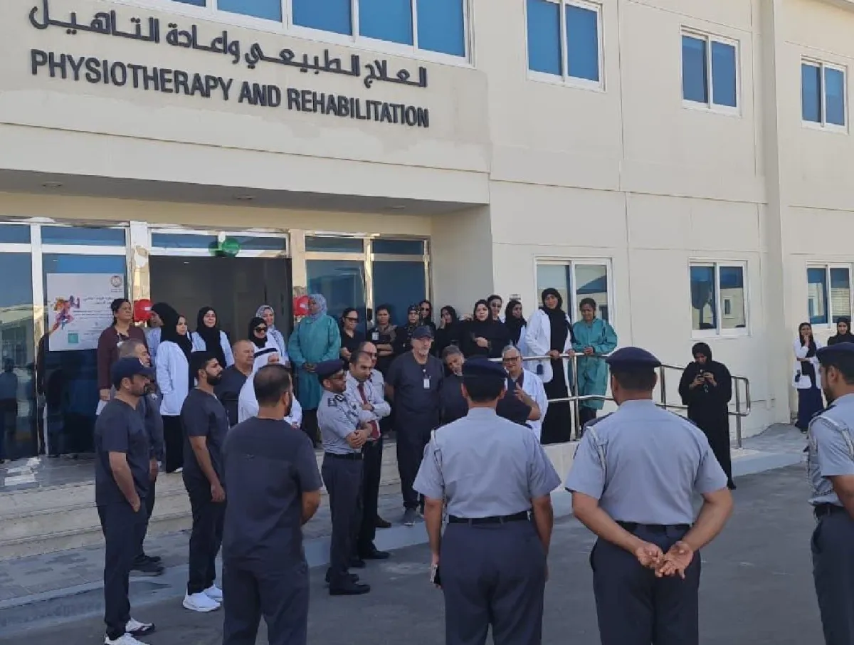 مبادرة "لياقتك مسؤوليتنا". الصورة من الحساب الرسمي لشرطة أبوظبي على منصة x