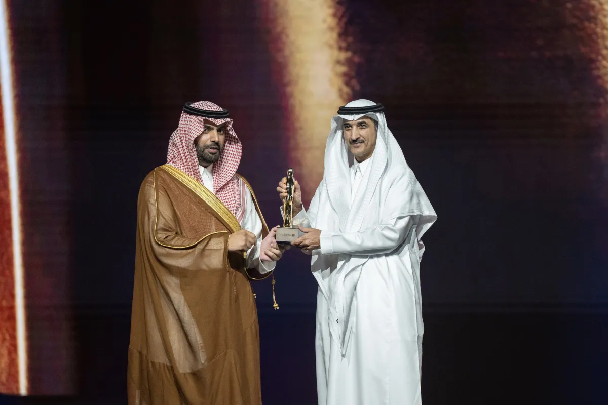 المجموعة السعودية للأبحاث والإعلام تفوز بجائزة المؤسسات الثقافية لمسار القطاع الخاص- الصورة من المصدر (وزارة الثقافة)