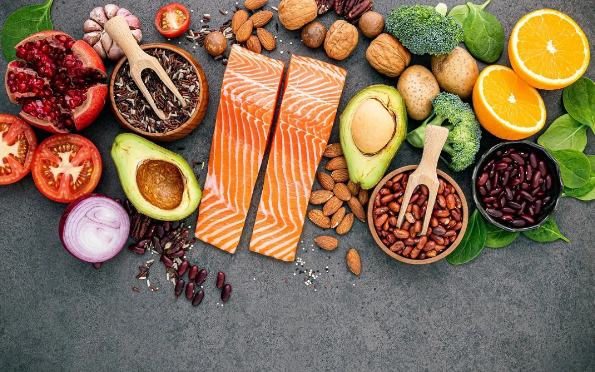 صورة لمحتويات الغذاء بعد الولادة