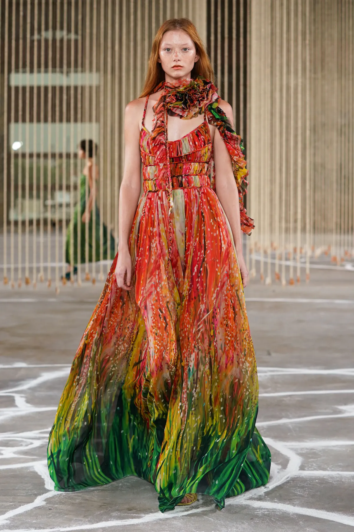 فستان من ماركة Ulla Johnson - الصورة من Launchmetrics/Spotlight ©