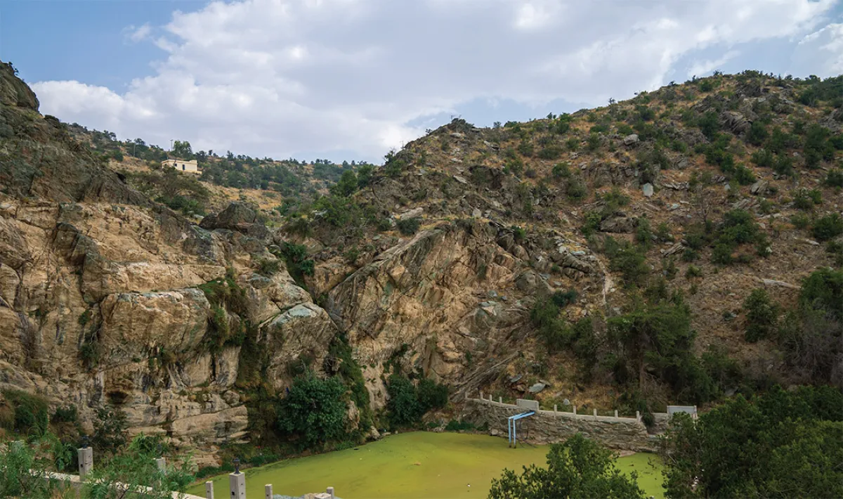 شلال الدهناء 