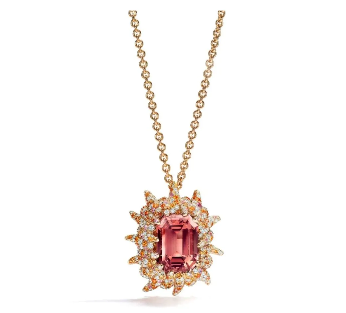 قلادة Schlumberger Fire Anemone من تيفاني آند كو Tiffany&Co 