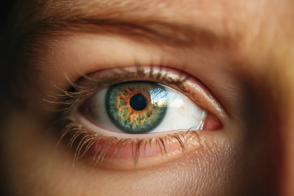 صورة عين خضراء