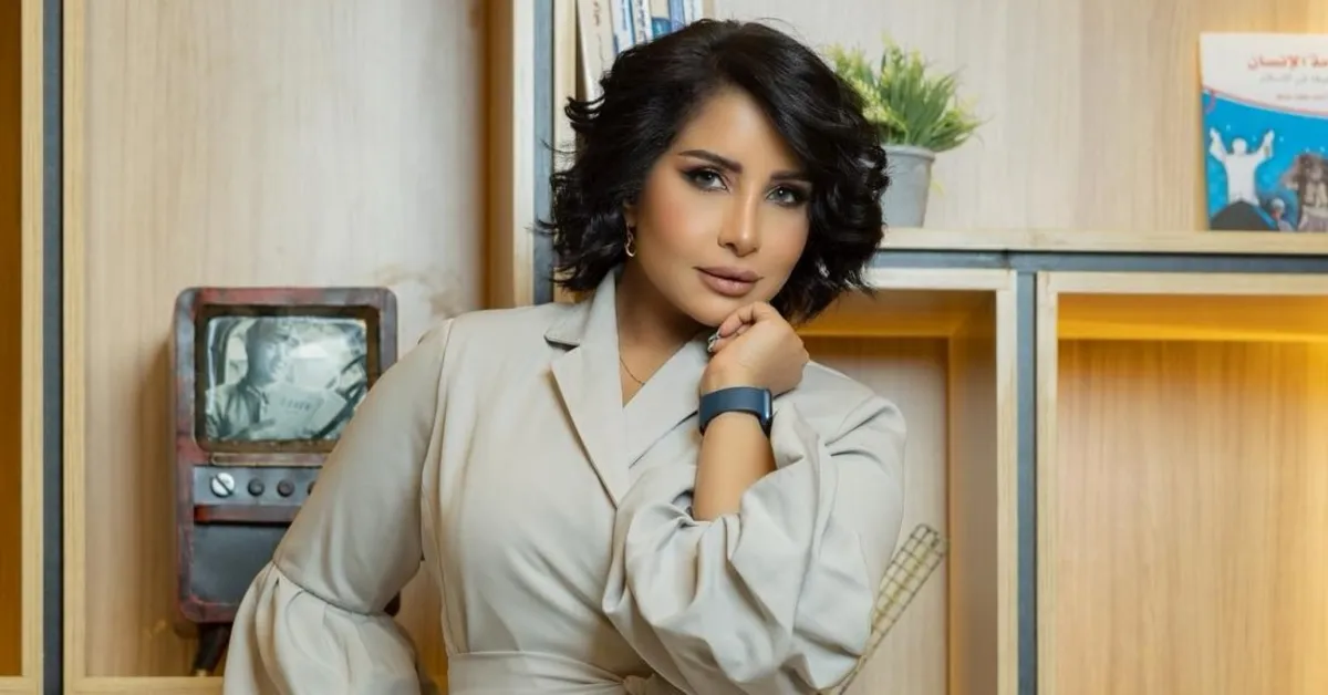 مي البلوشي -الصورة من  حسابها على  الانستغرام