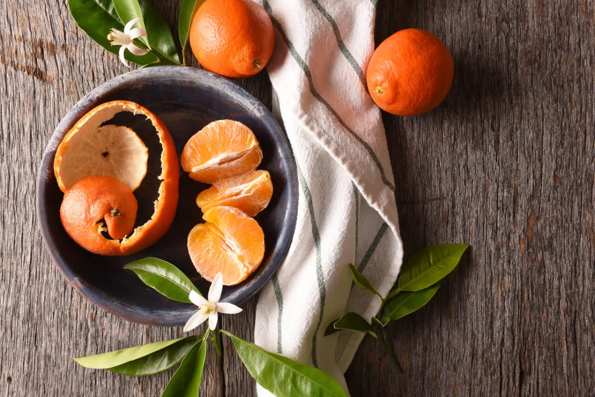 صورة طبق من البرتقال