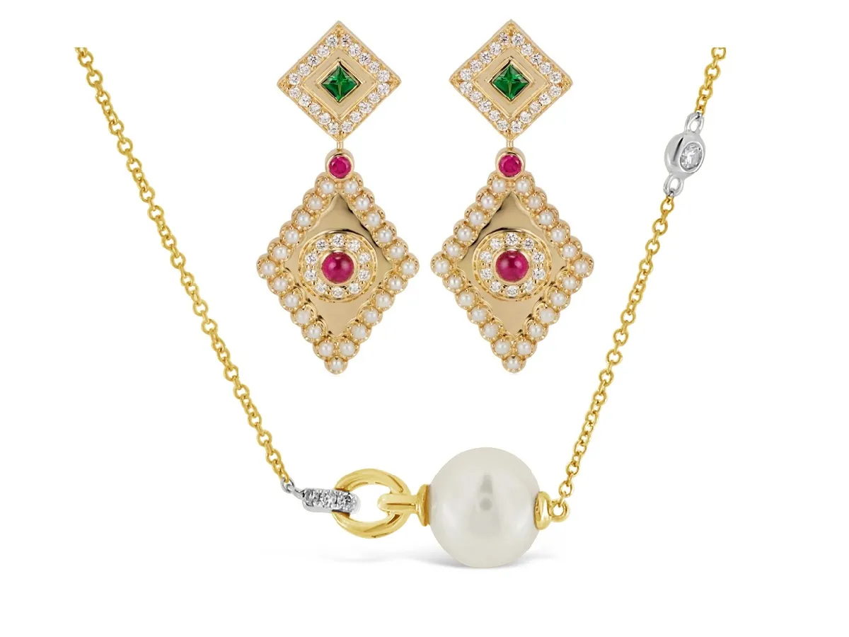 قطع مجوهرات فخمة لتتألقي بها في اليوم الوطني السعودي الـ 93