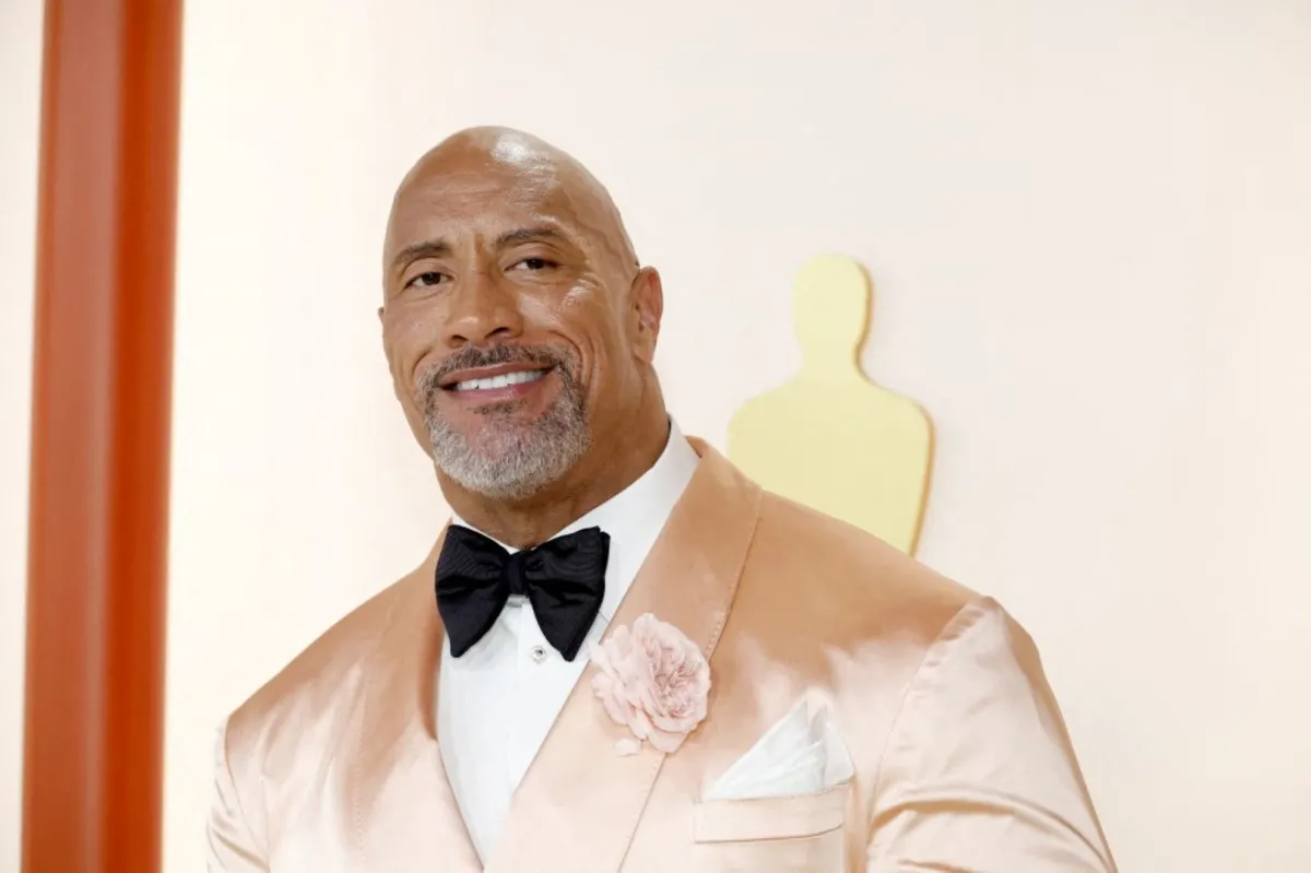 دواين جونسون (Dwayne Johnson). مصدر الصورة: Mike Coppola/Getty Images/AFP 