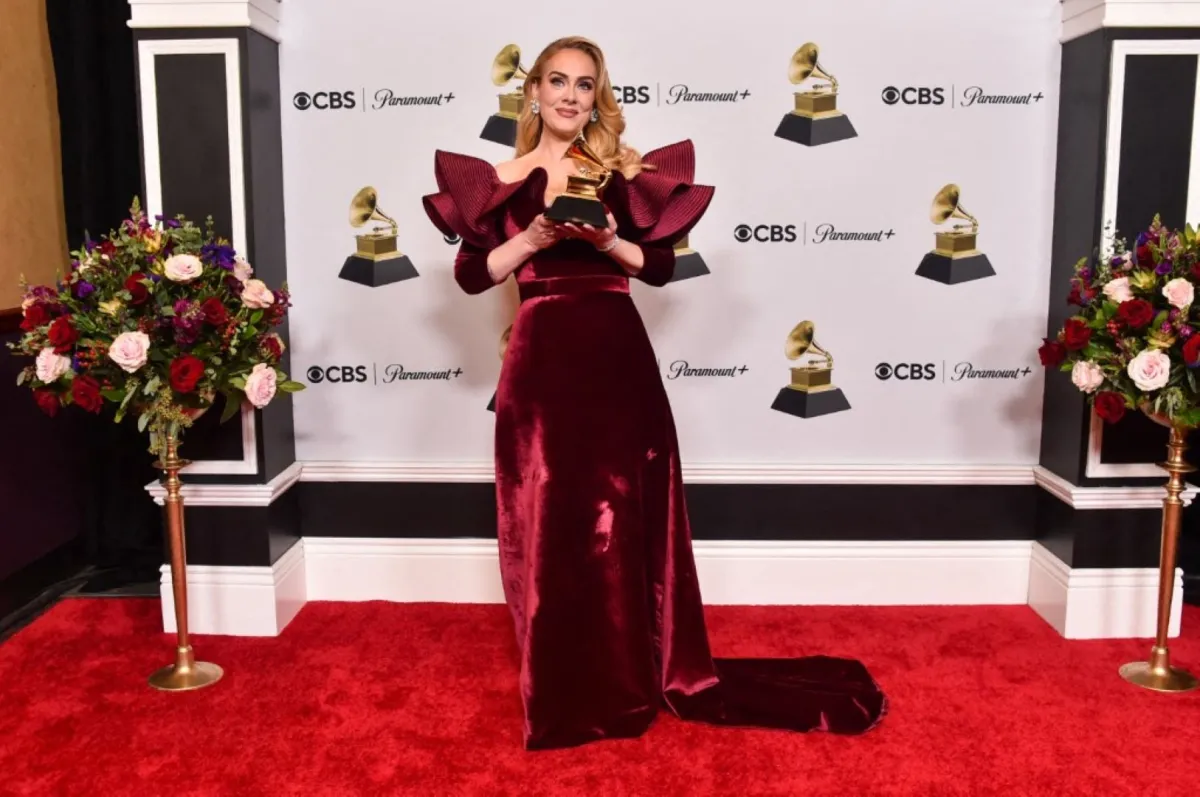 أديل (Adele). مصدر الصورة:  Alberto E. Rodriguez/Getty Images for The Recording Academy/AFP