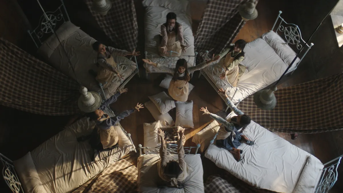 من كواليس فيلم سكر -الصورة  من المركز الاعلامي ل ام بي سي