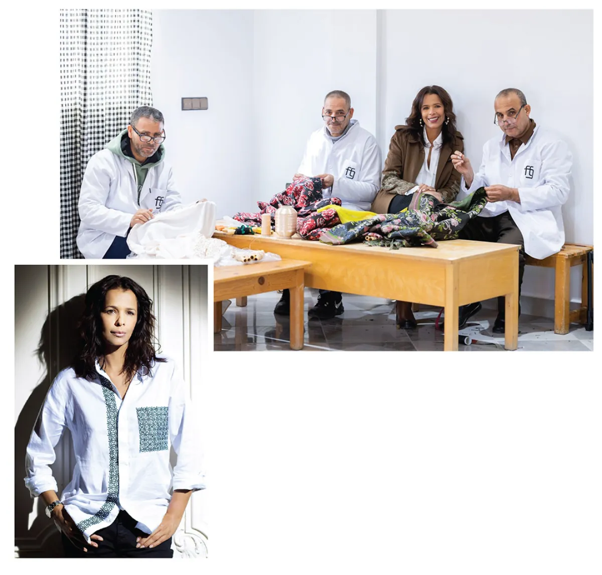 مصممة مغربية فضيلة الكادي