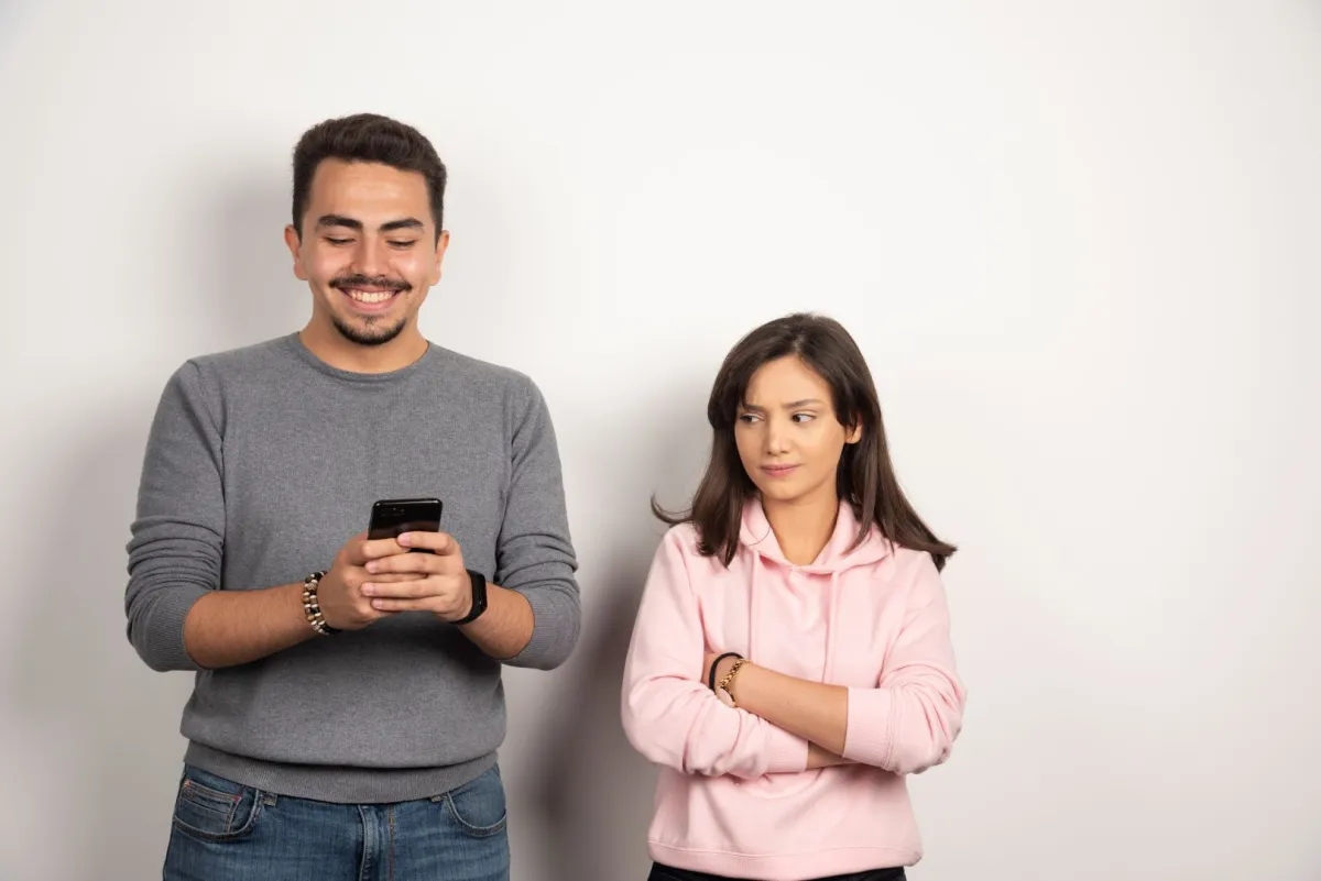 انشغال الزوج