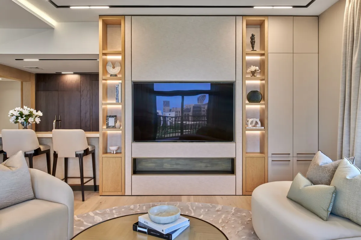 جانب من مشروع سكني في جميرا، من أعمال المهندسة