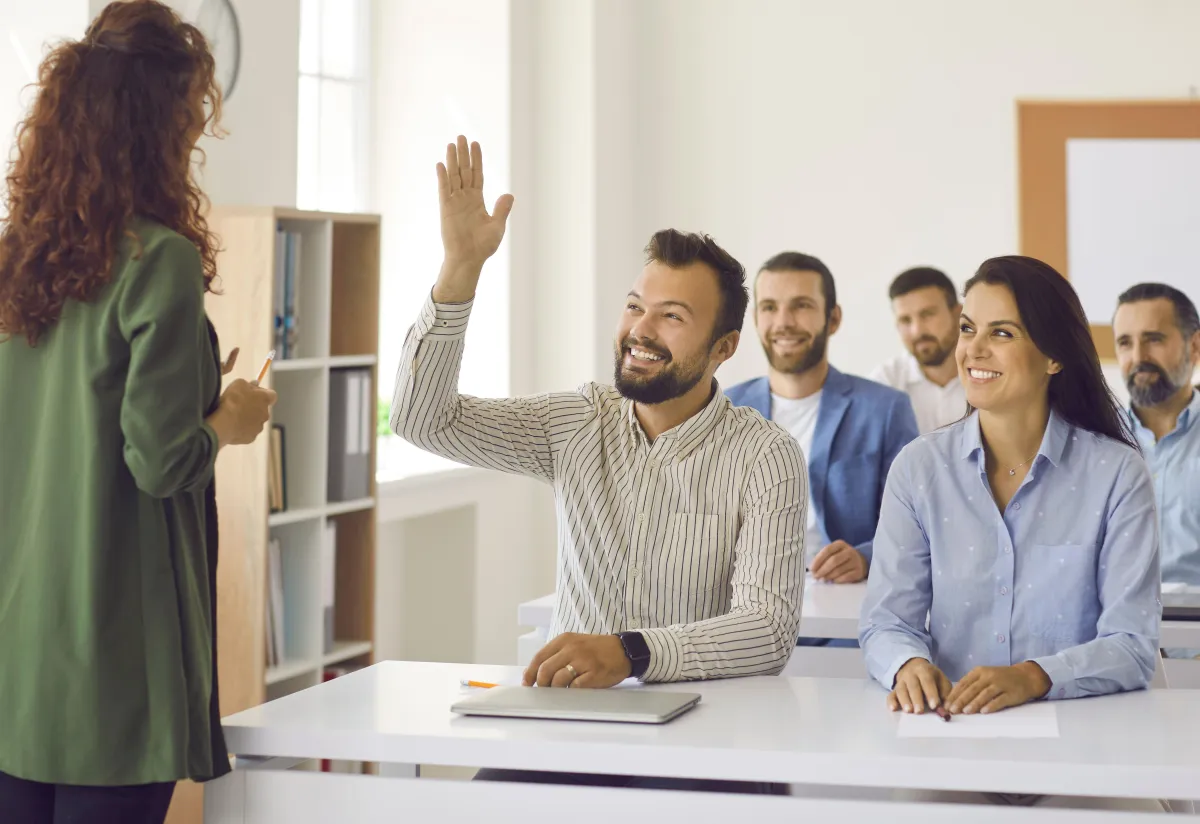 نموذج من جلسات التدريب