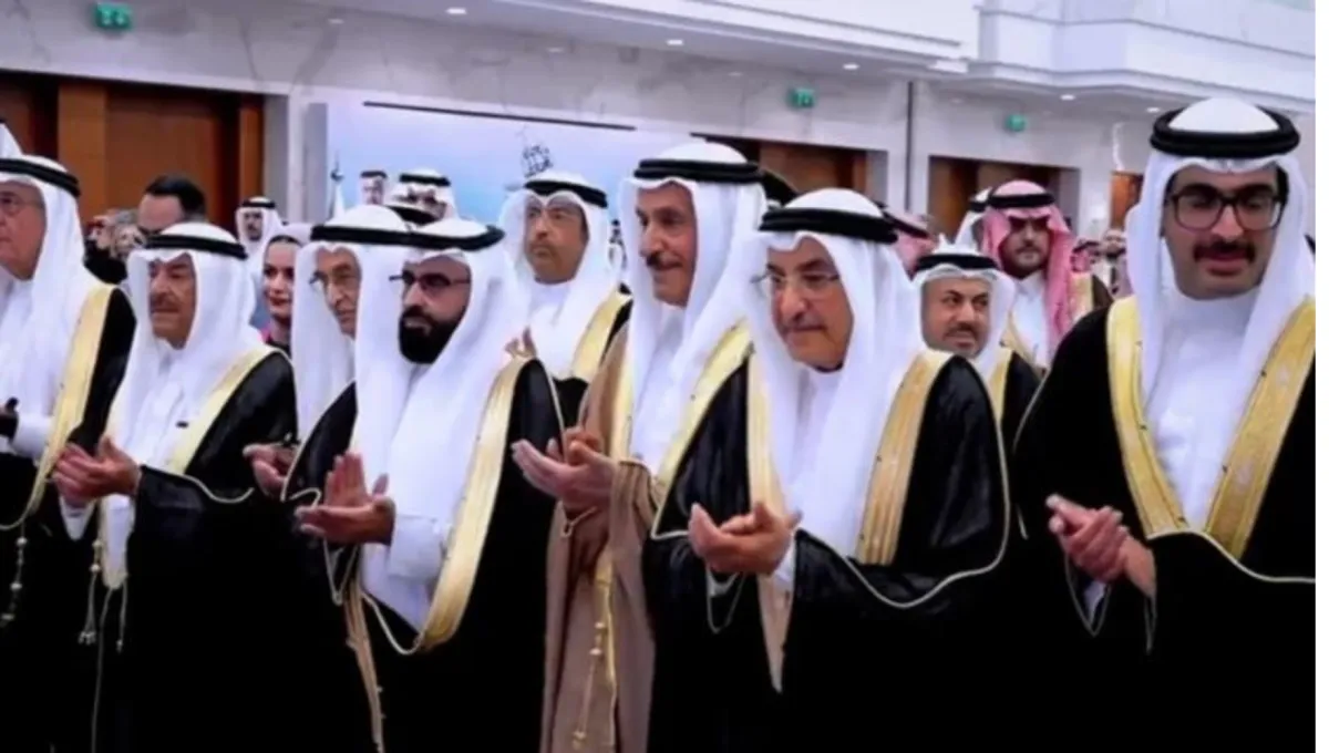 جانب من حفل السفارة بمملكة البحرين