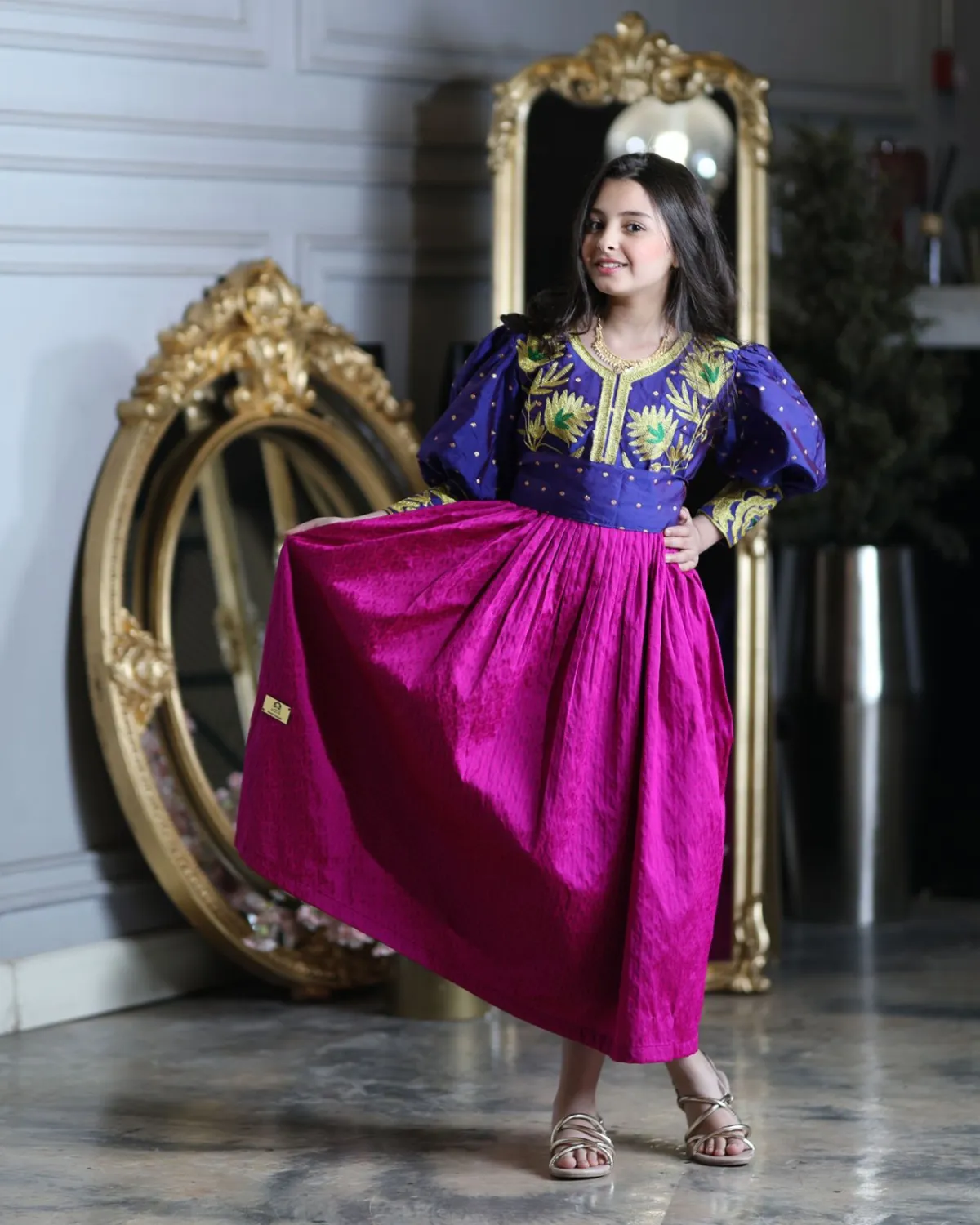 من تصاميم المصممة أماني السيد للفتيات الصغيرات- الصور من قبل المصممة 