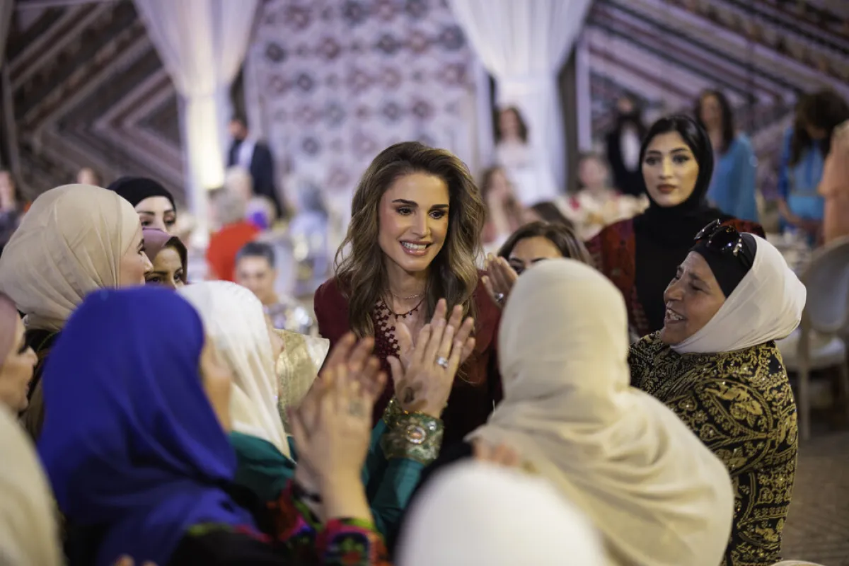 الملكة رانيا العبدالله Queen Rania (مصدر الصورة: Office of Queen Rania Al Abdullah / AFP)