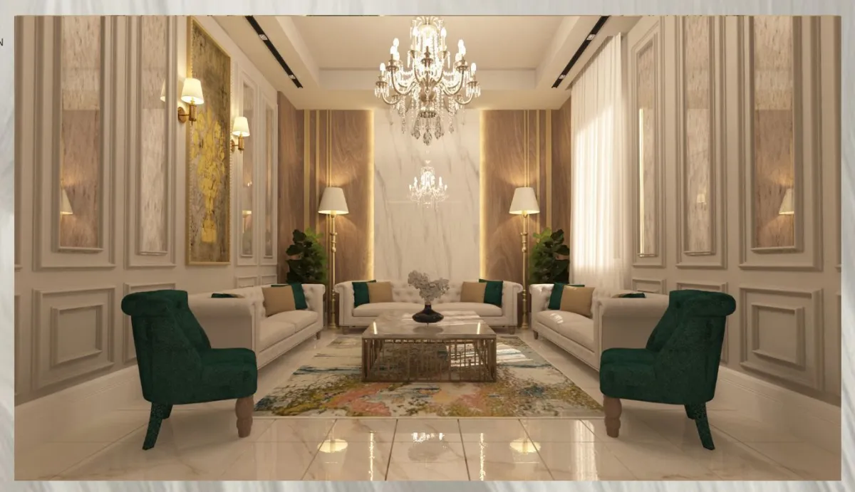 كيفية توظيف اللون الأخضر، في الديكور الداخلي