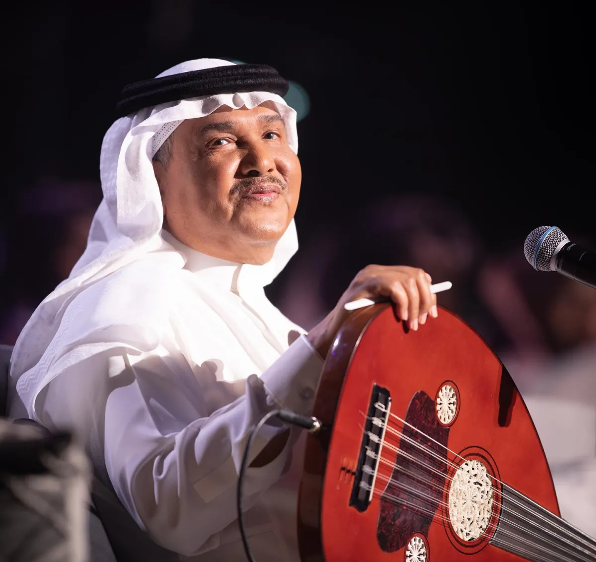 محمد عبده -الصورة من حساب  روتانا لايف على الانستغرام