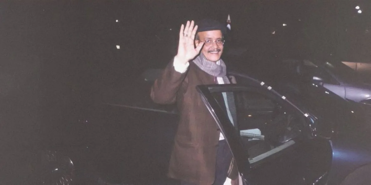 طلال مداح -الصورة من صفحة عبدالله طلال مداح على تويتر