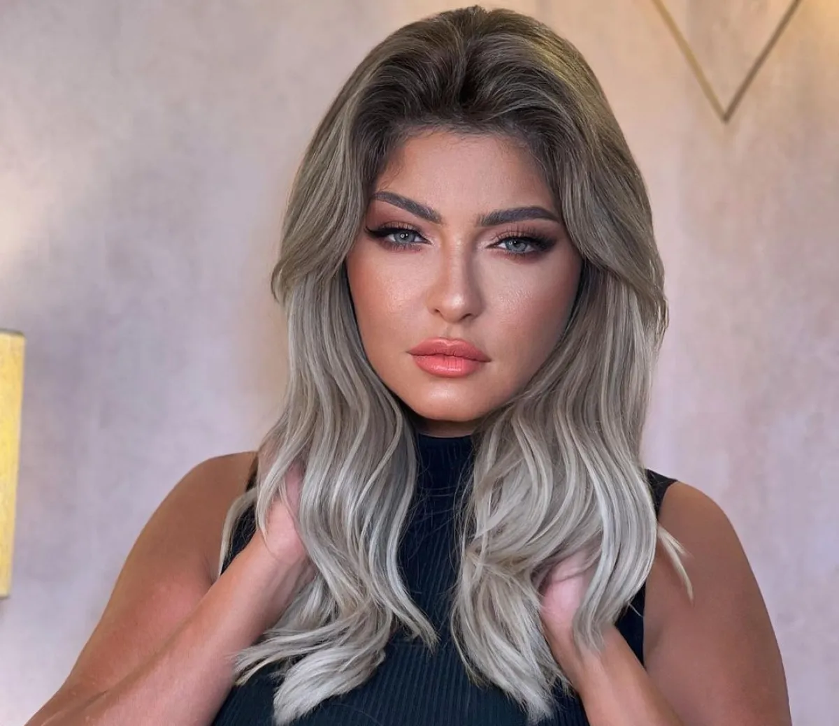 تسريحات شعر علا غانم