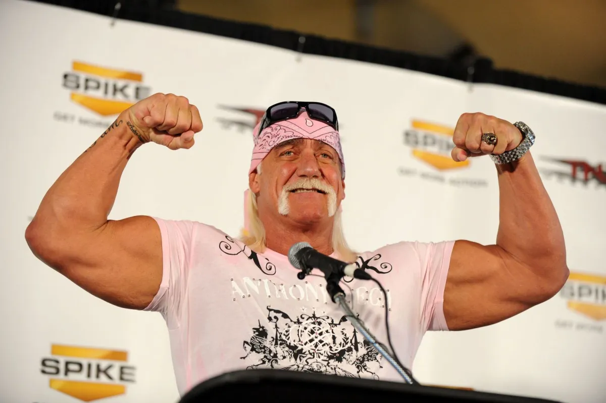 هالك هوغان (Hulk Hogan). مصدر الصورة: Bryan Bedder/Getty Images/AFP
