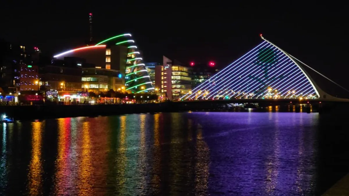 أيرلندا تشارك السعودية احتفالات اليوم الوطني 93 من احتفالات اليوم الوطني 2021 - الصورة من حساب سفارة إيرلندا بالسعودية على منصة إكس