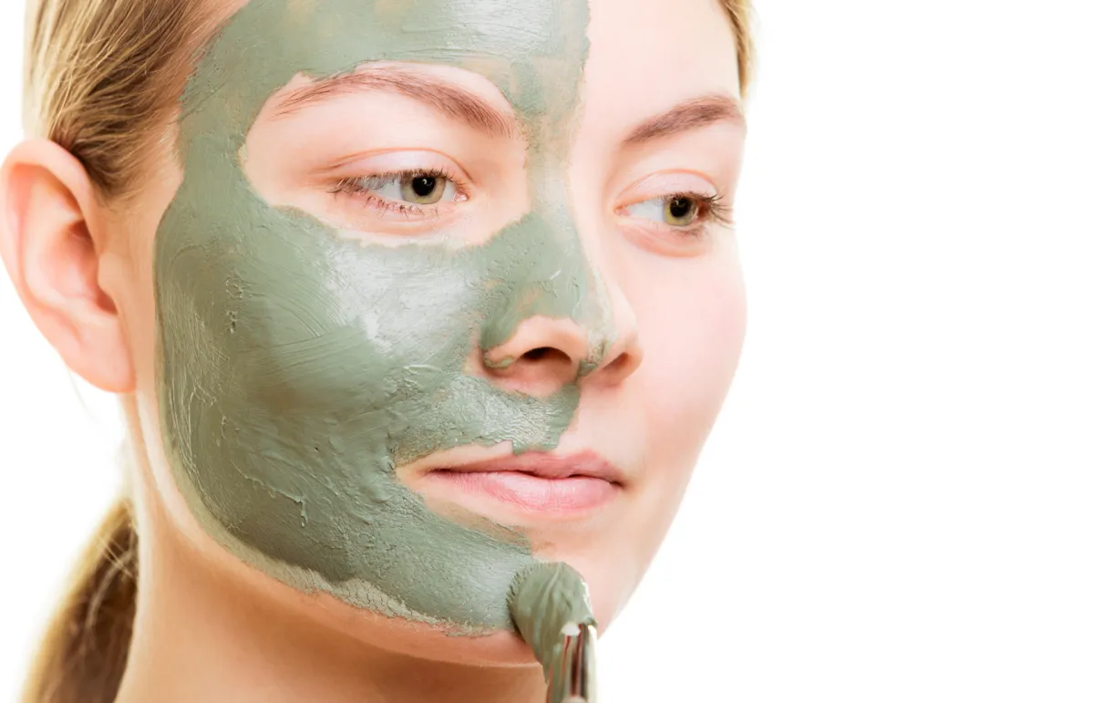 ماسك الشاي الأخضر والزبادي للوجه