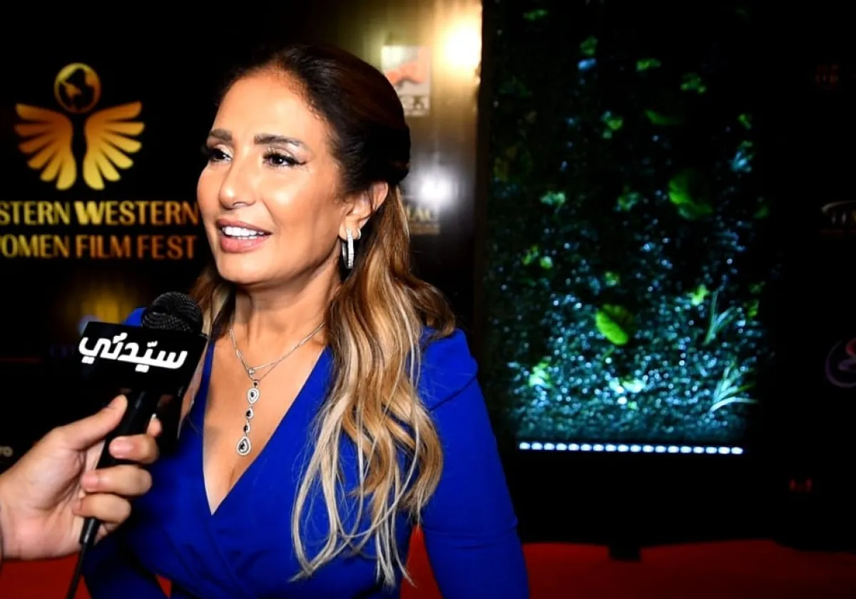 الفنانة أمل رزق - تصوير محمد العربي