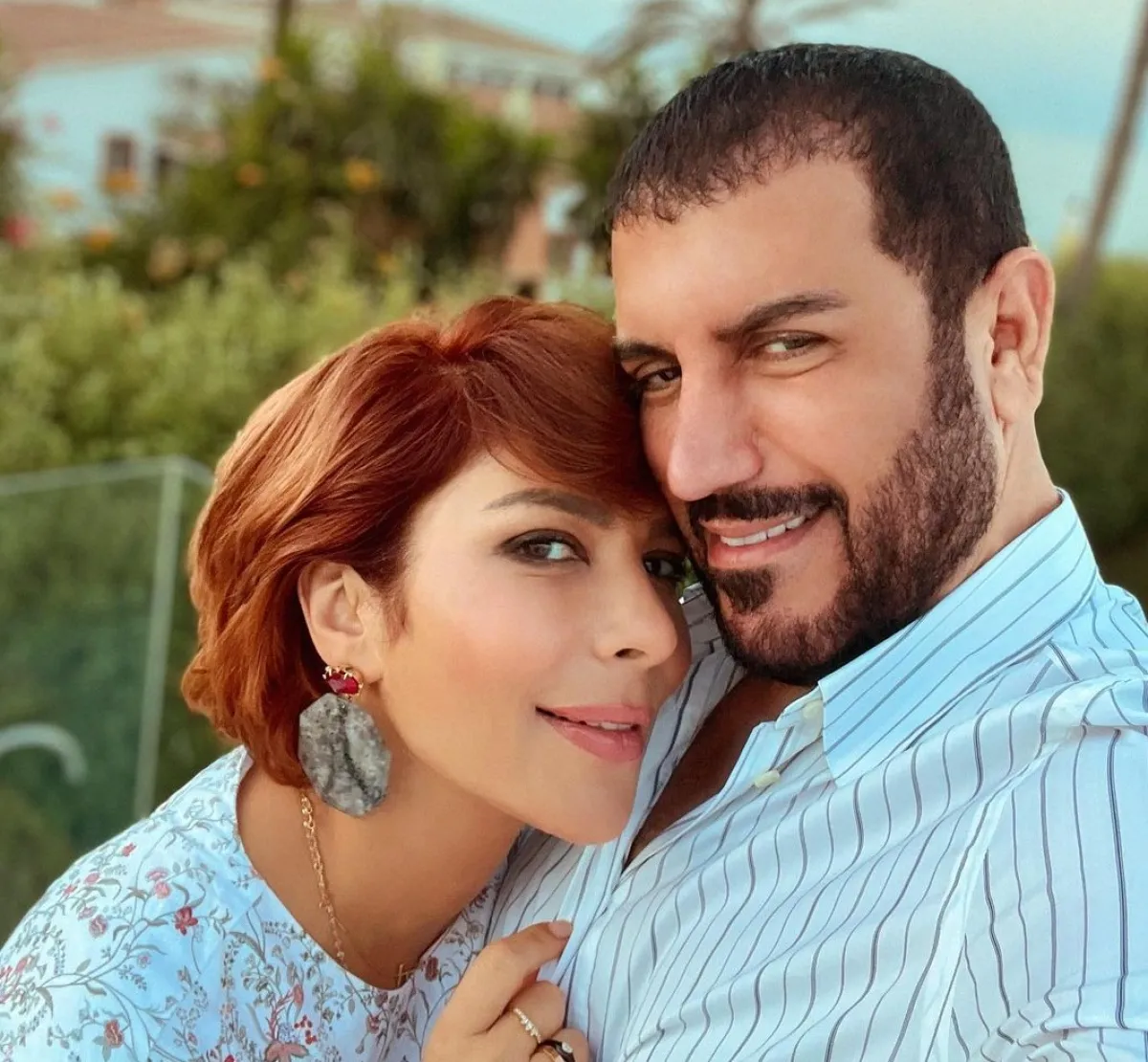 فائق حسن وأصالة - الصورة من صفحته على إنستغرام