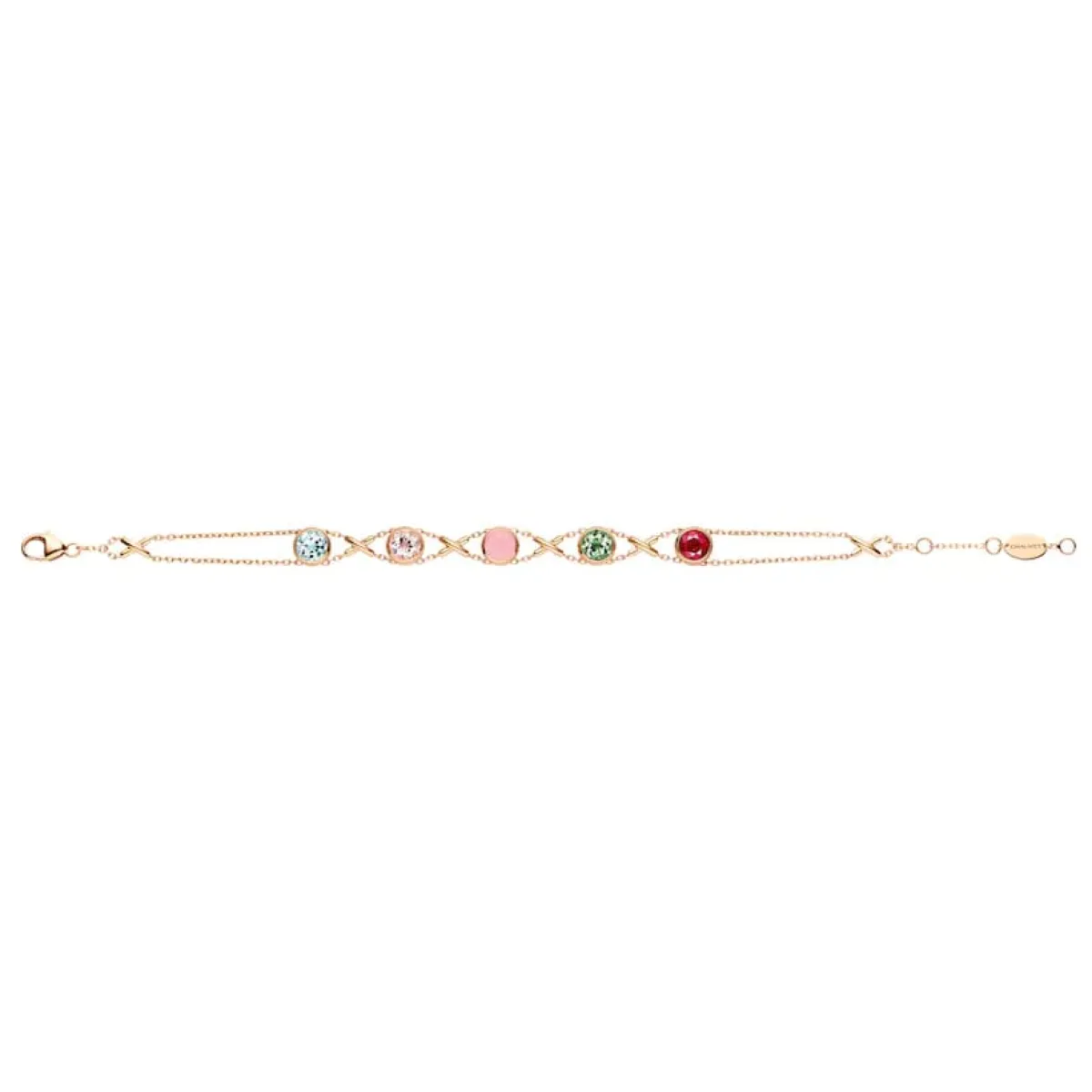 سوار LES ACROSTICHES JEUX DE LIENS "AMOUR" ROSE من شوميه Chaumet 
