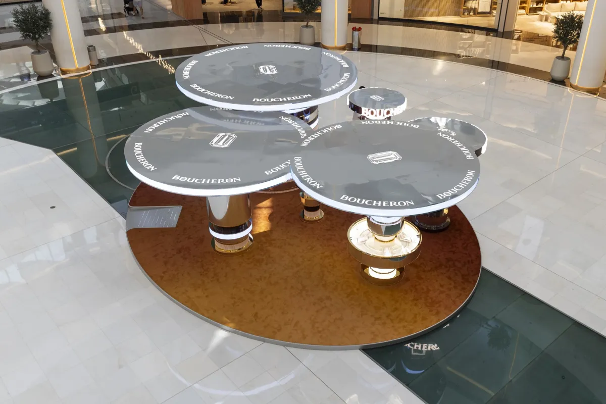 ميزون بوشرون تقدّم متجر Quatre المنبثق من خلال تجربة أيقونية في دبي مول