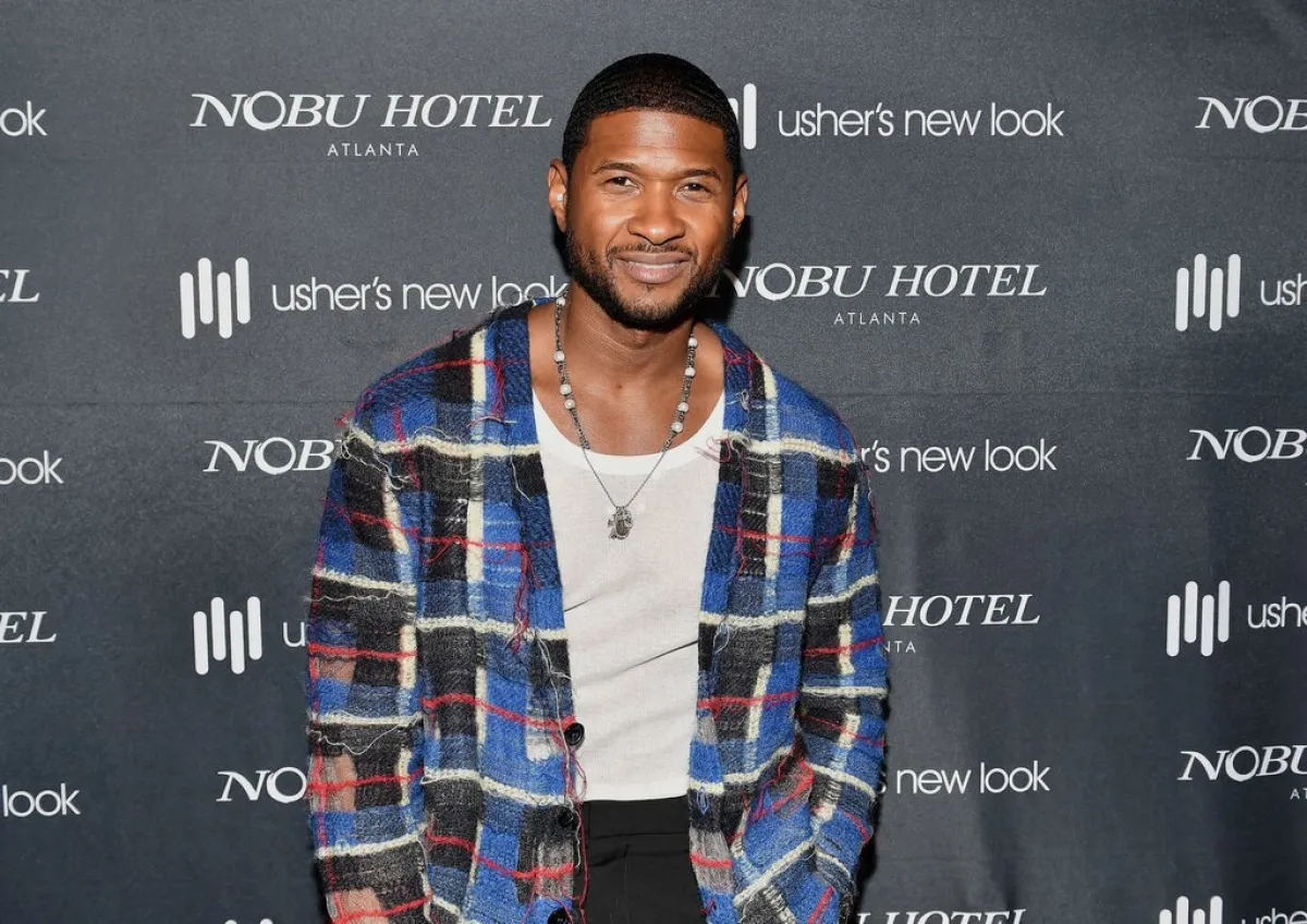 آشر Usher (مصدر الصورة: Paras Griffin / GETTY IMAGES NORTH AMERICA / Getty Images via AFP)