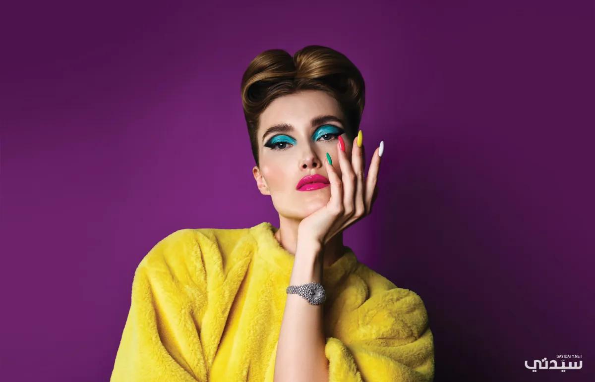 جواهر بألوان خاطفة Pop Art Spin