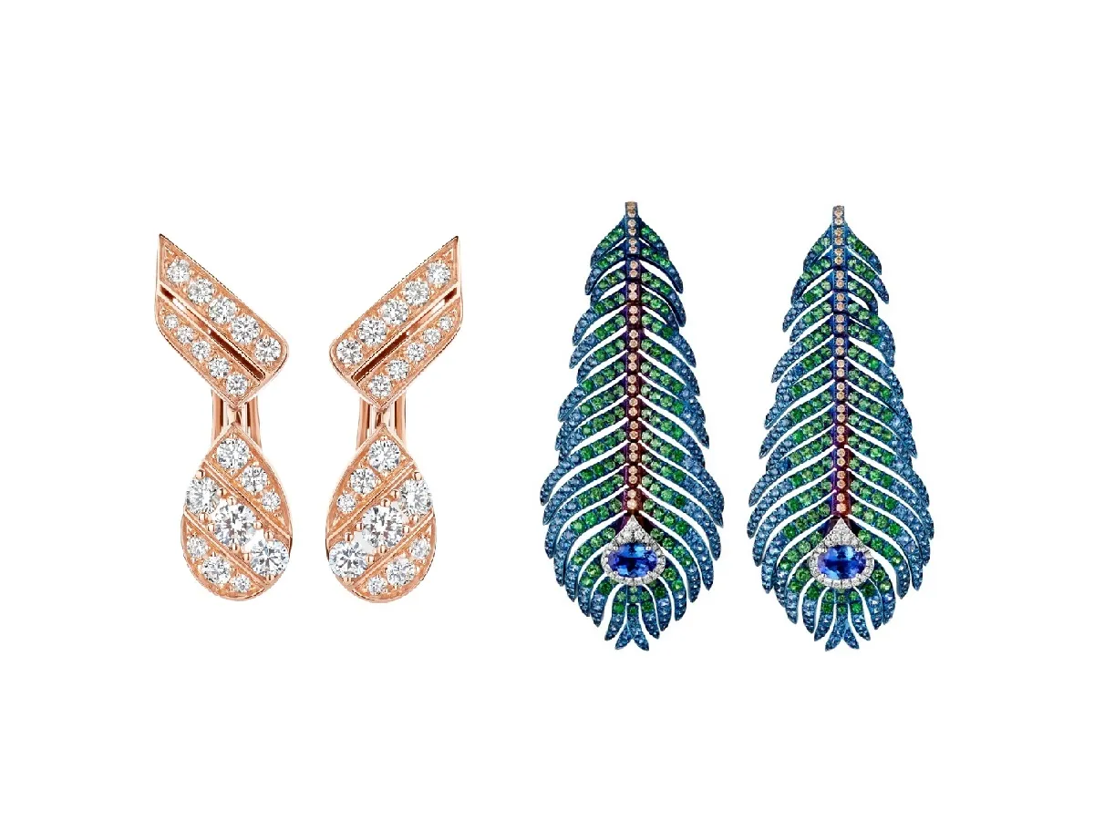 أحدث ما قدمته الدور العالمية من أقراط الألماس والأحجار الكريمة.. اختاريها لإطلالة خريفية ساحرة