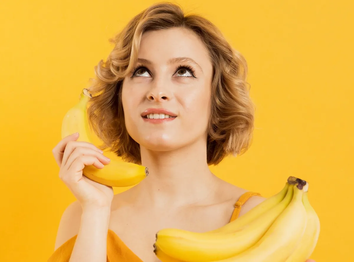 أقنعة الموز للشعر- الصورة من Freepik 