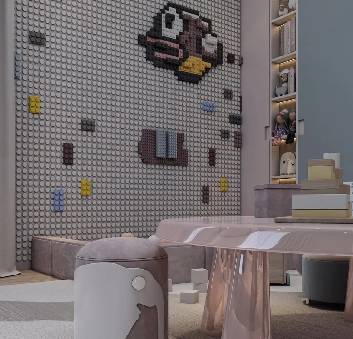 طاولة من الأكريليك