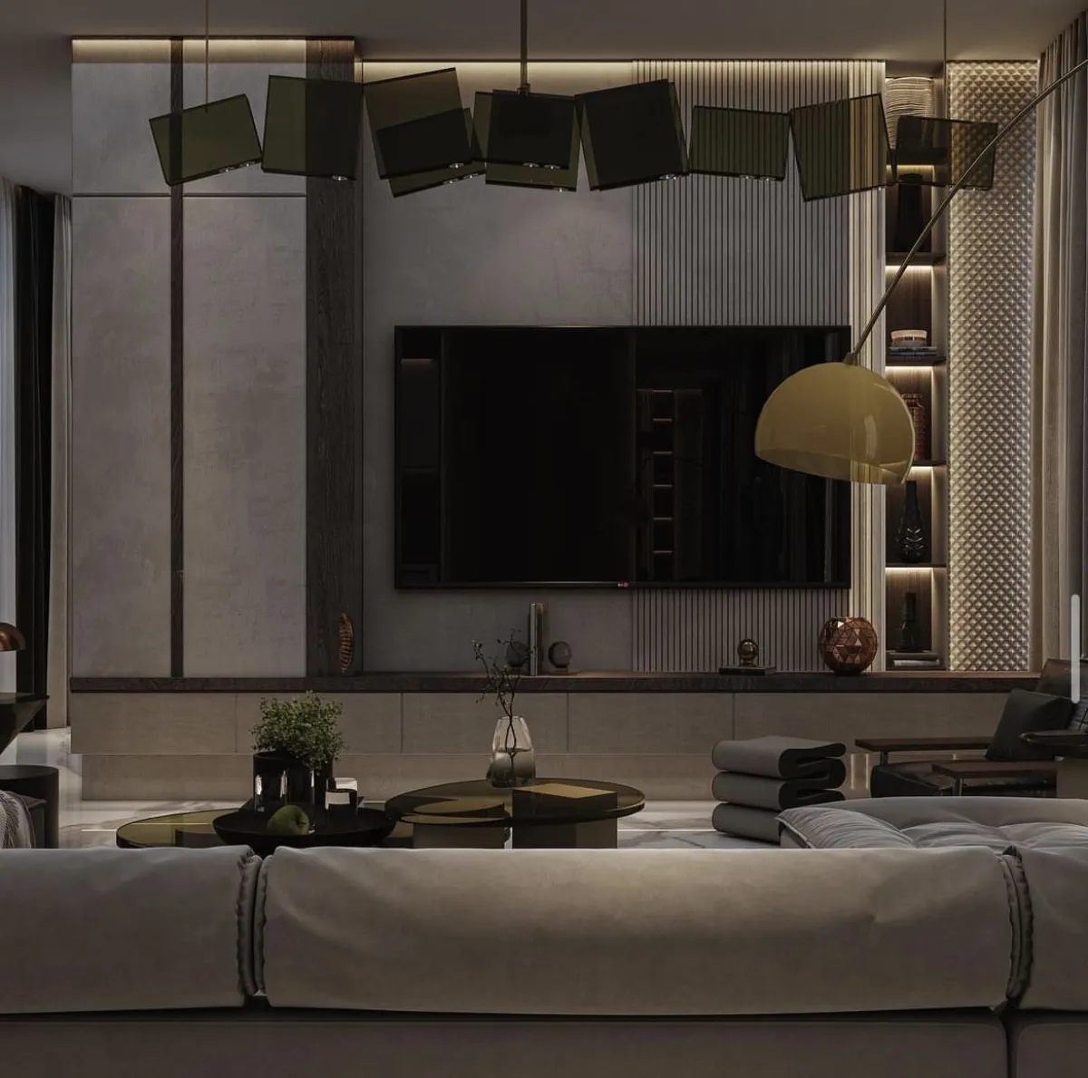 الإضاءة الجانبية مصنوعة من الأكريليك