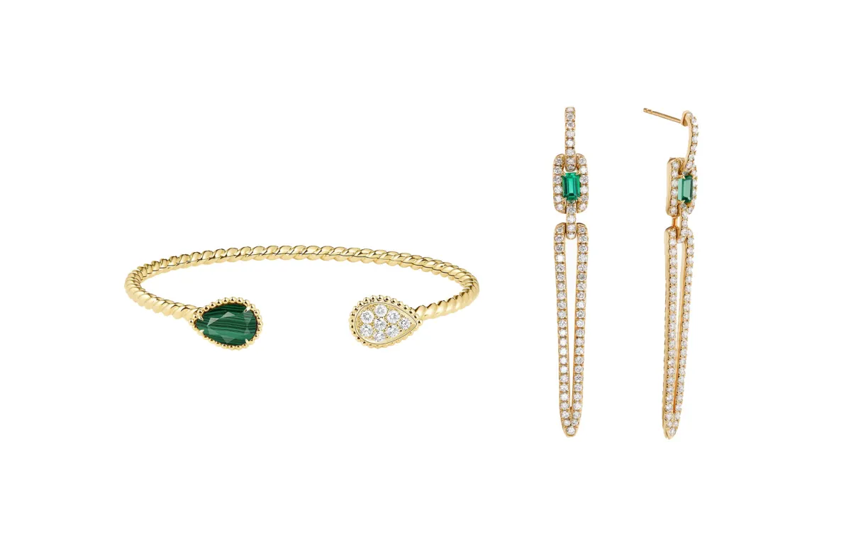 كيف ترتدين مجوهرات بحجر الزمرد مع العبايات لليوم الوطني السعودي؟