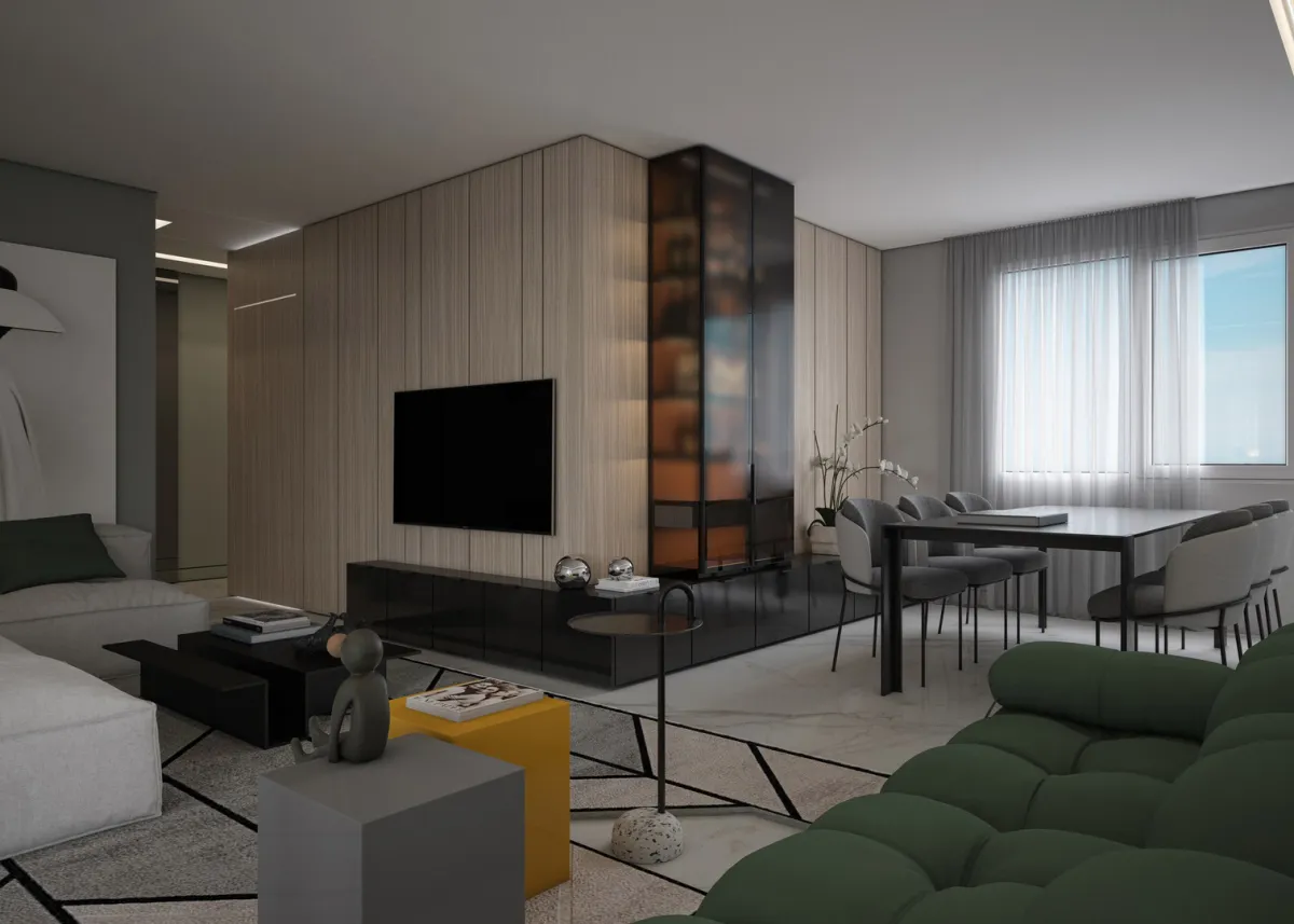 لقطة ثانية في الشقة