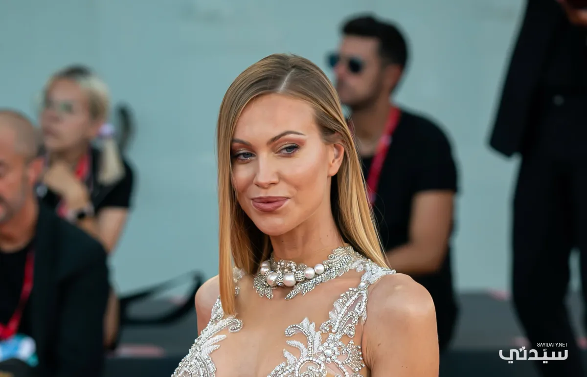 تايلور ميغا Taylor Mega في مهرجان فينيسيا السينمائي- تصوير يوسف بوهوش